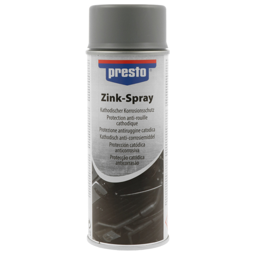presto Zinkspray 400 ml 308035 grau